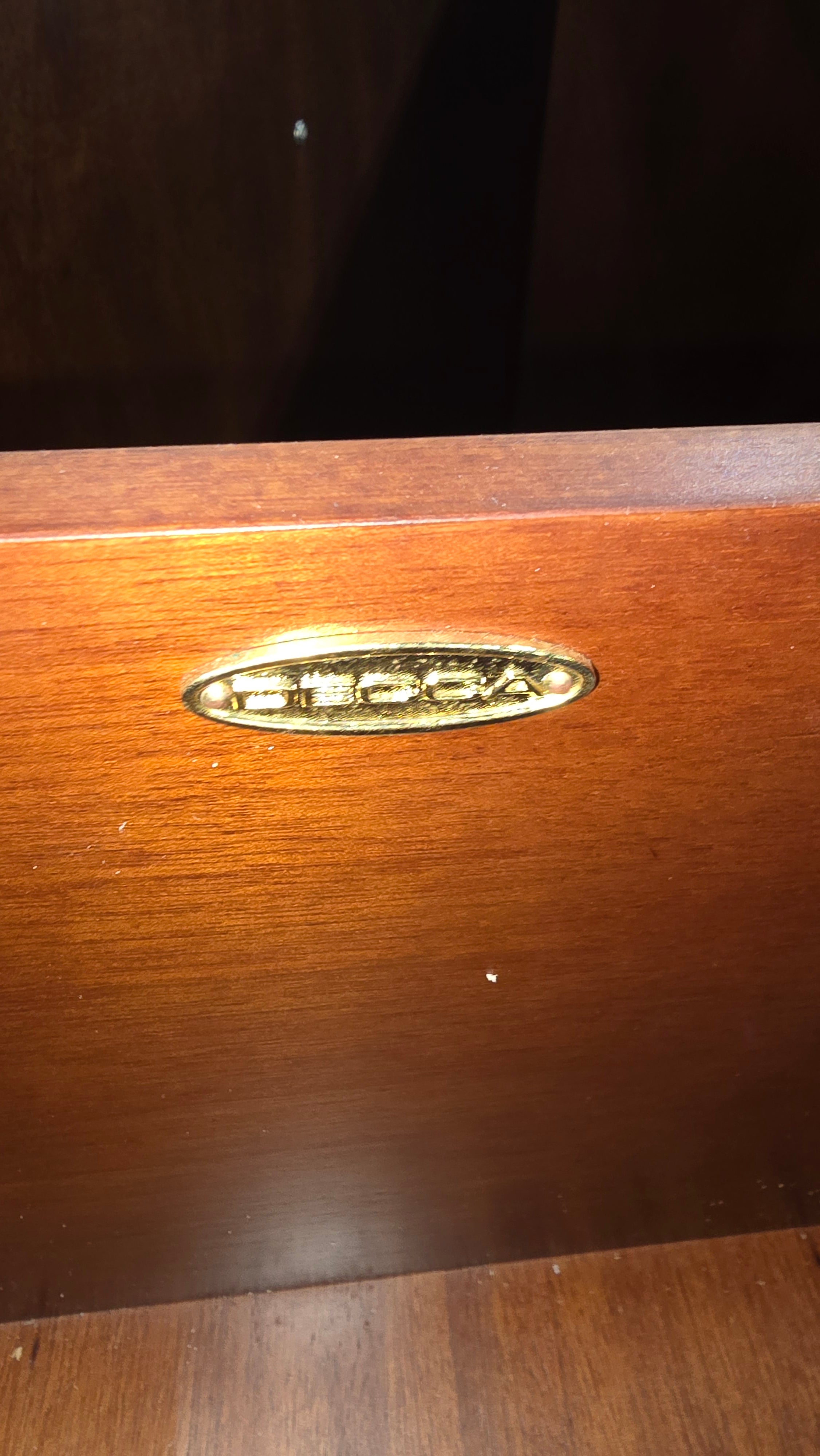 Decca Brand 3-Drawer Dresser with Cabinet Storage