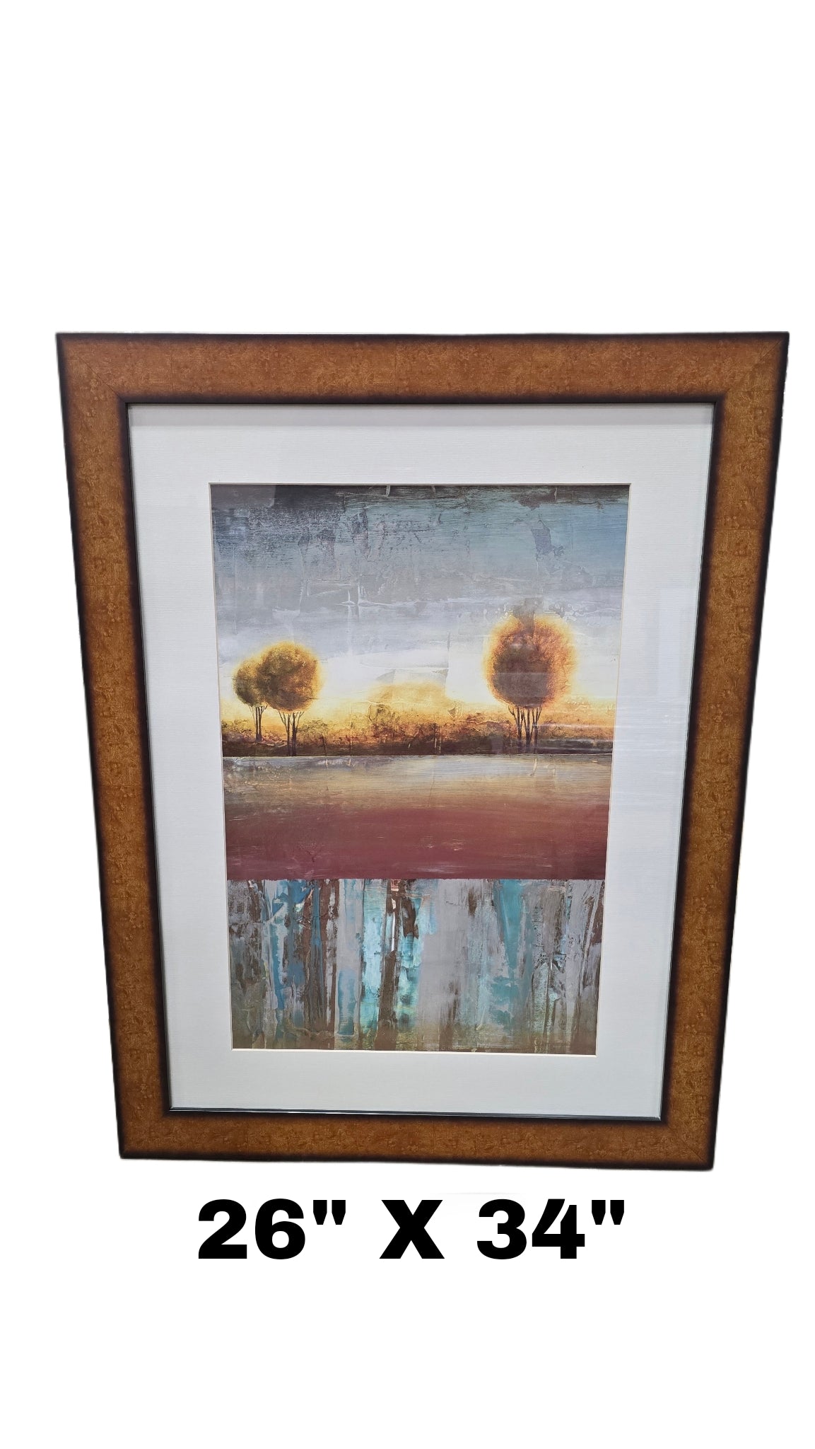 Pre-Owned Hotel Wall Art | 26x34 Lake Landscape, Cartersville