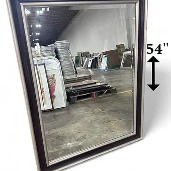 Brown & Silver Mirror- 54" X 42"