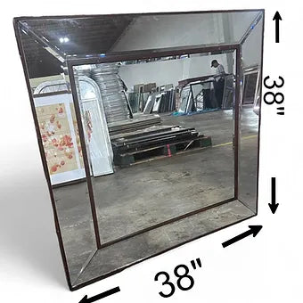 38" X 38" Mirrored Mirror