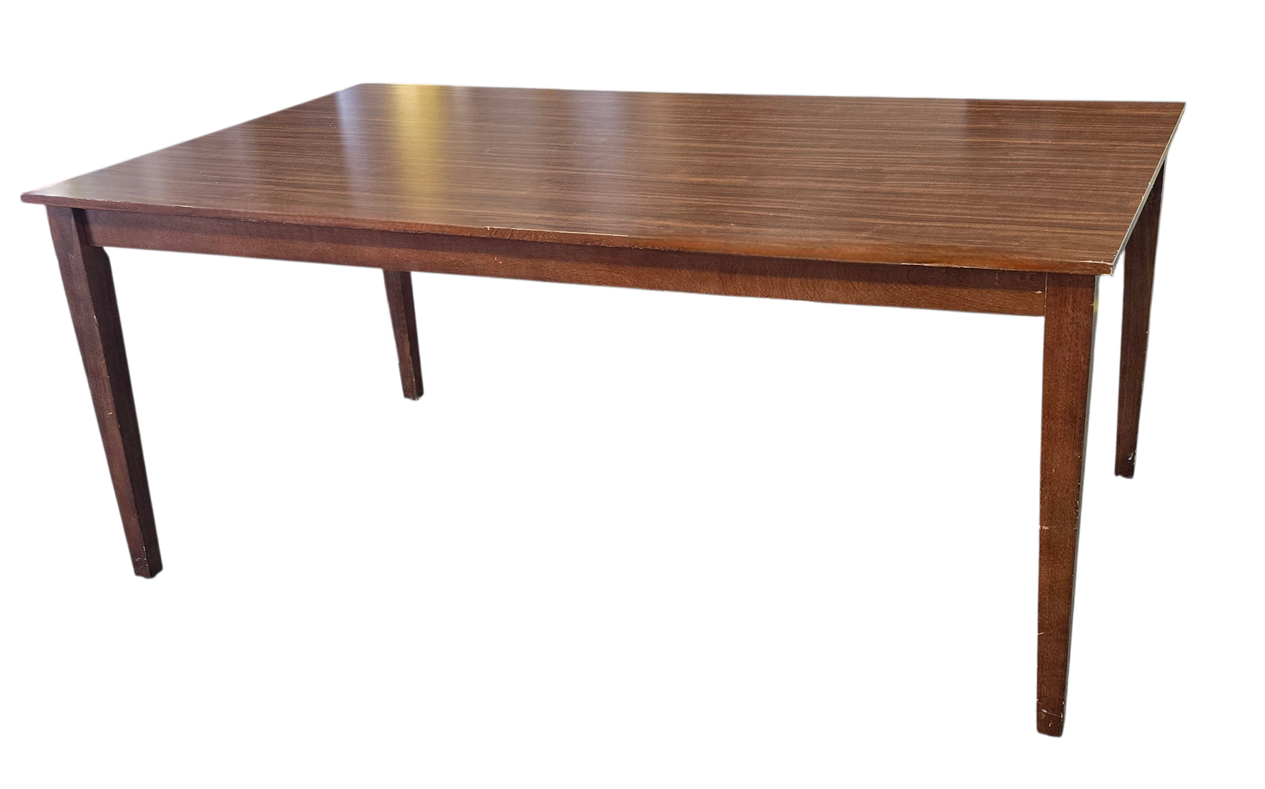 Dining table measuring 72 x 42 x 30 seating up to 8 chairs, used and in good condition