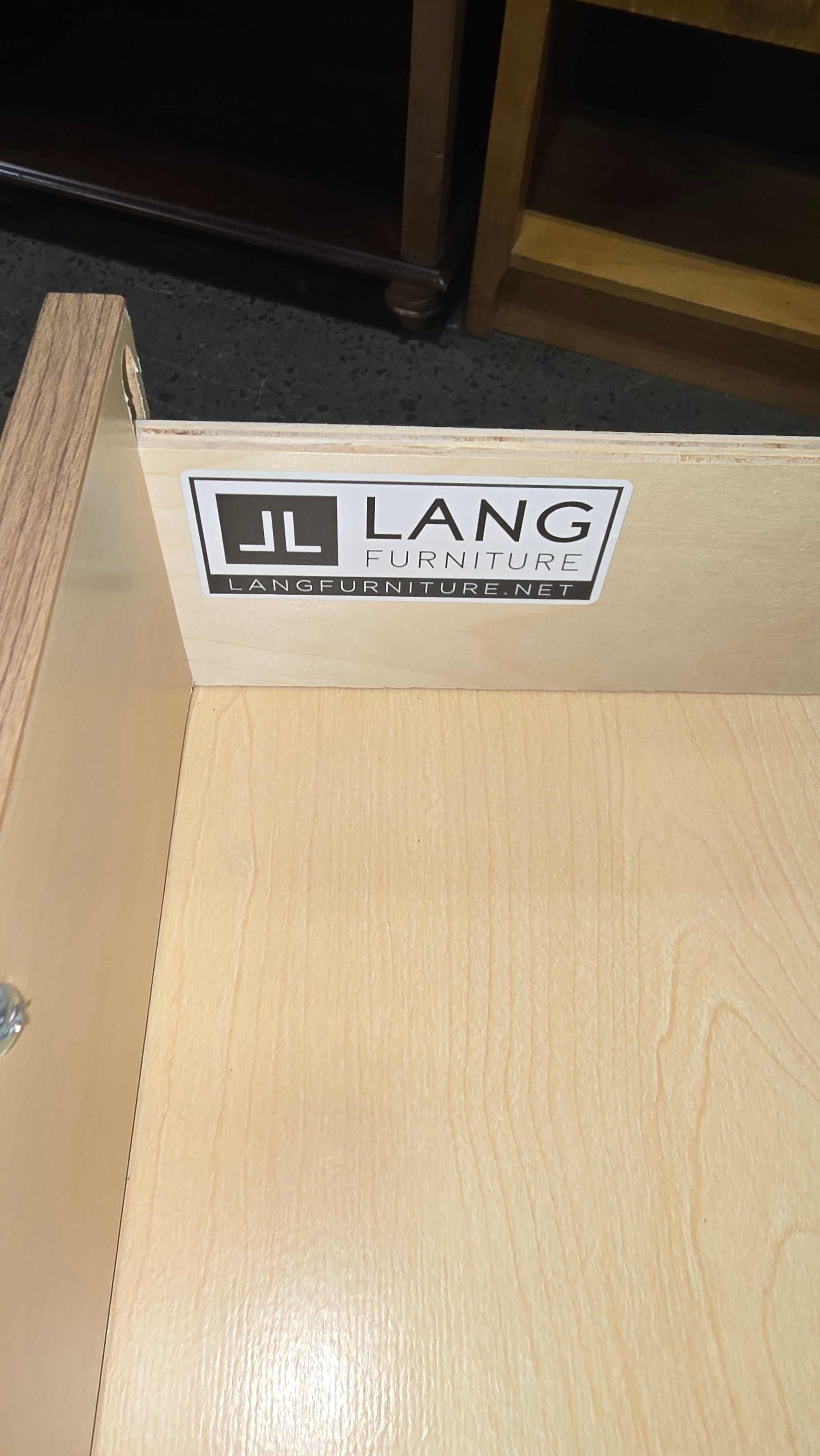 Lang Furniture nightstand in almost brand new condition