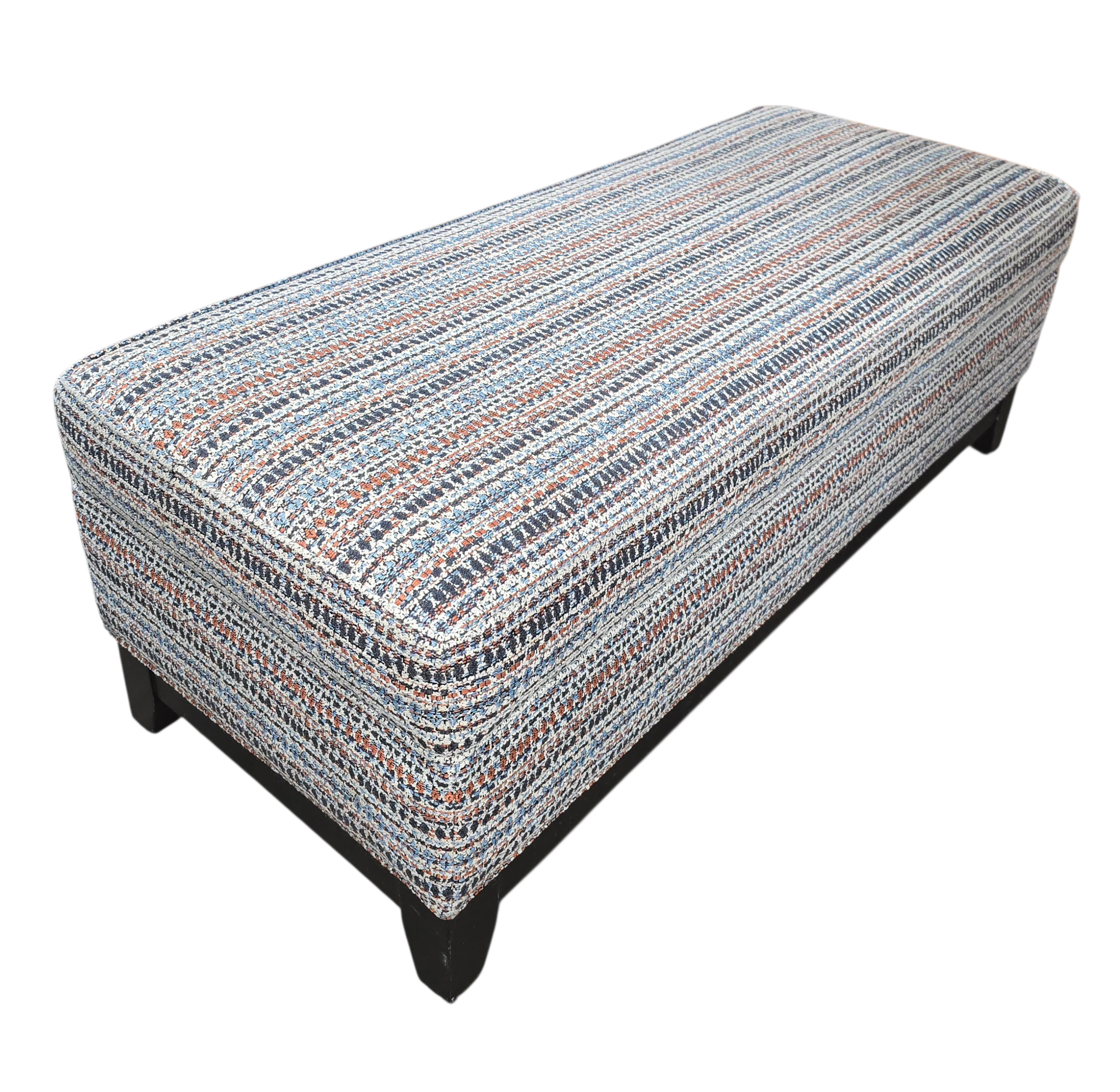 Modern rectangular ottoman bench in good condition