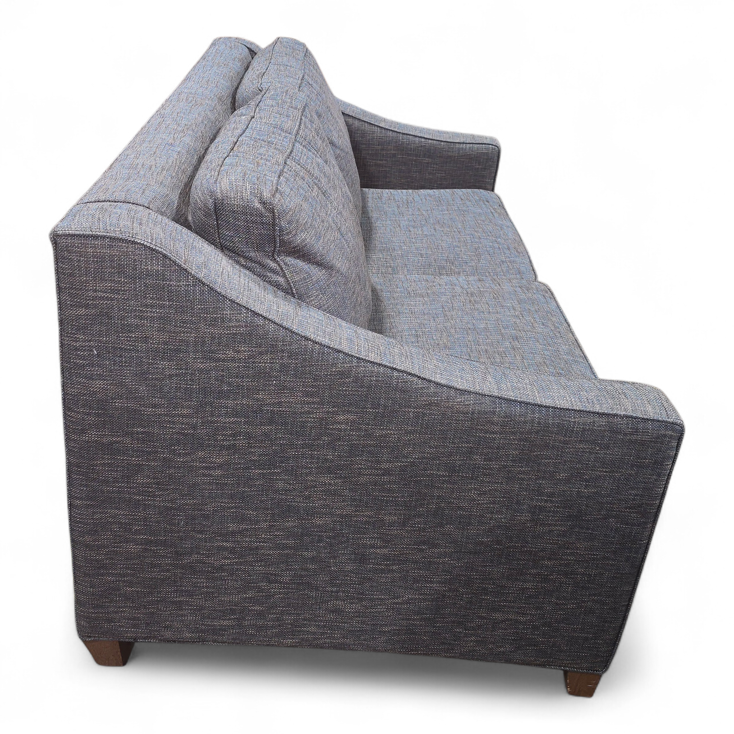 SHL side view of Southfield two-seater sofa sleeper, used and in good condition