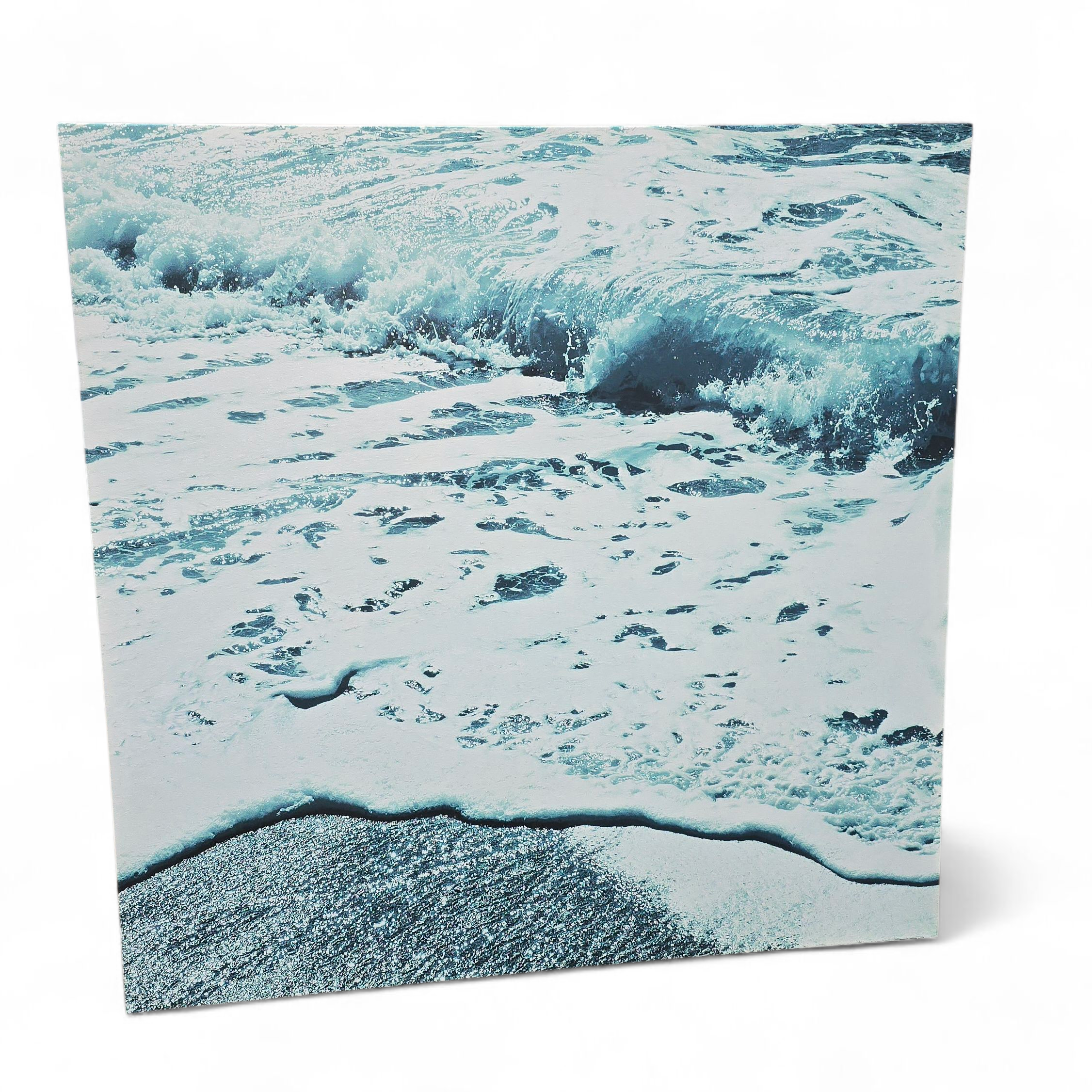 42" x 42" Crashing Waves Canvas Print