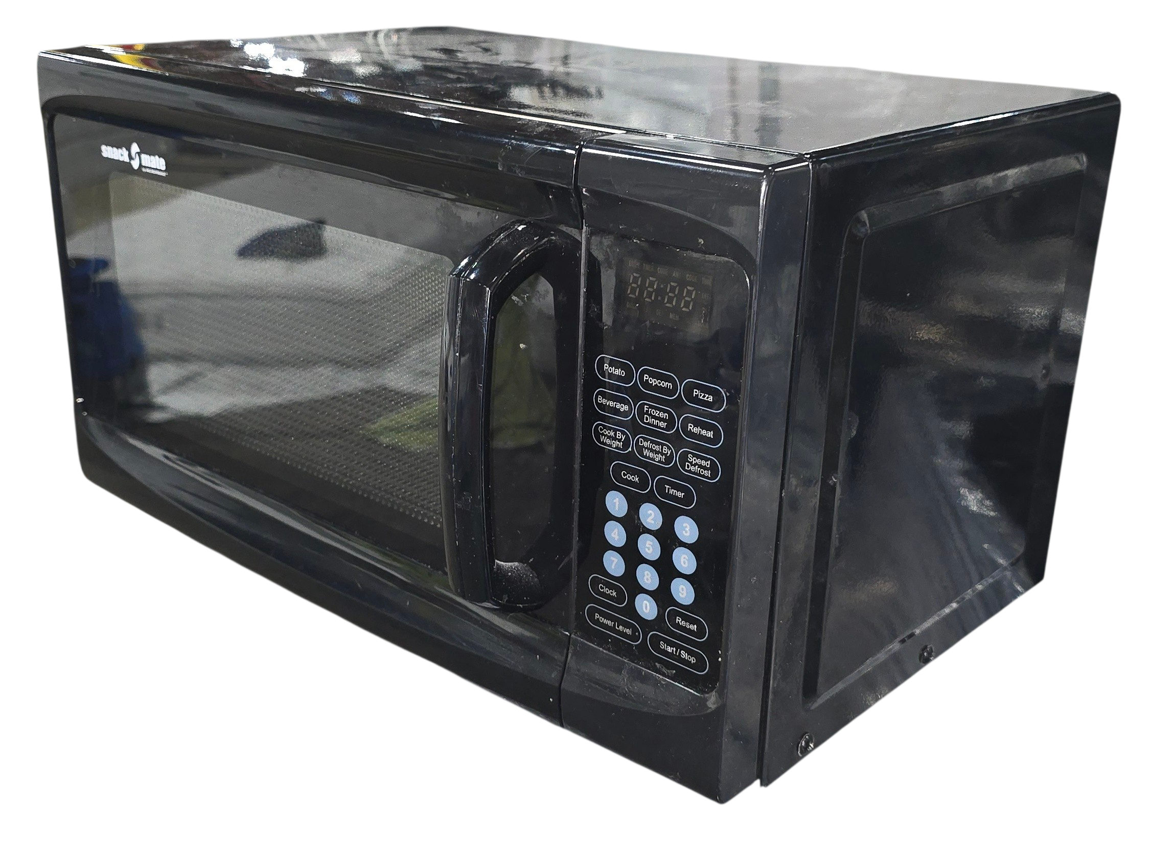 0.7 Cu. Ft. Black Countertop Microwave