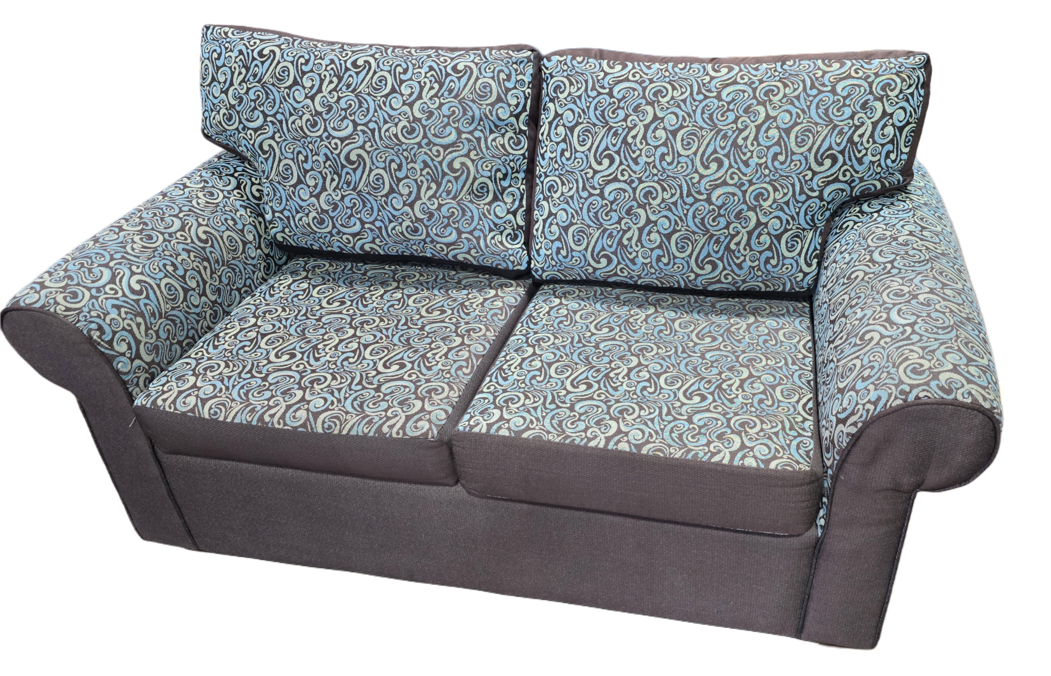 61" x 35" Coastal Style Loveseat