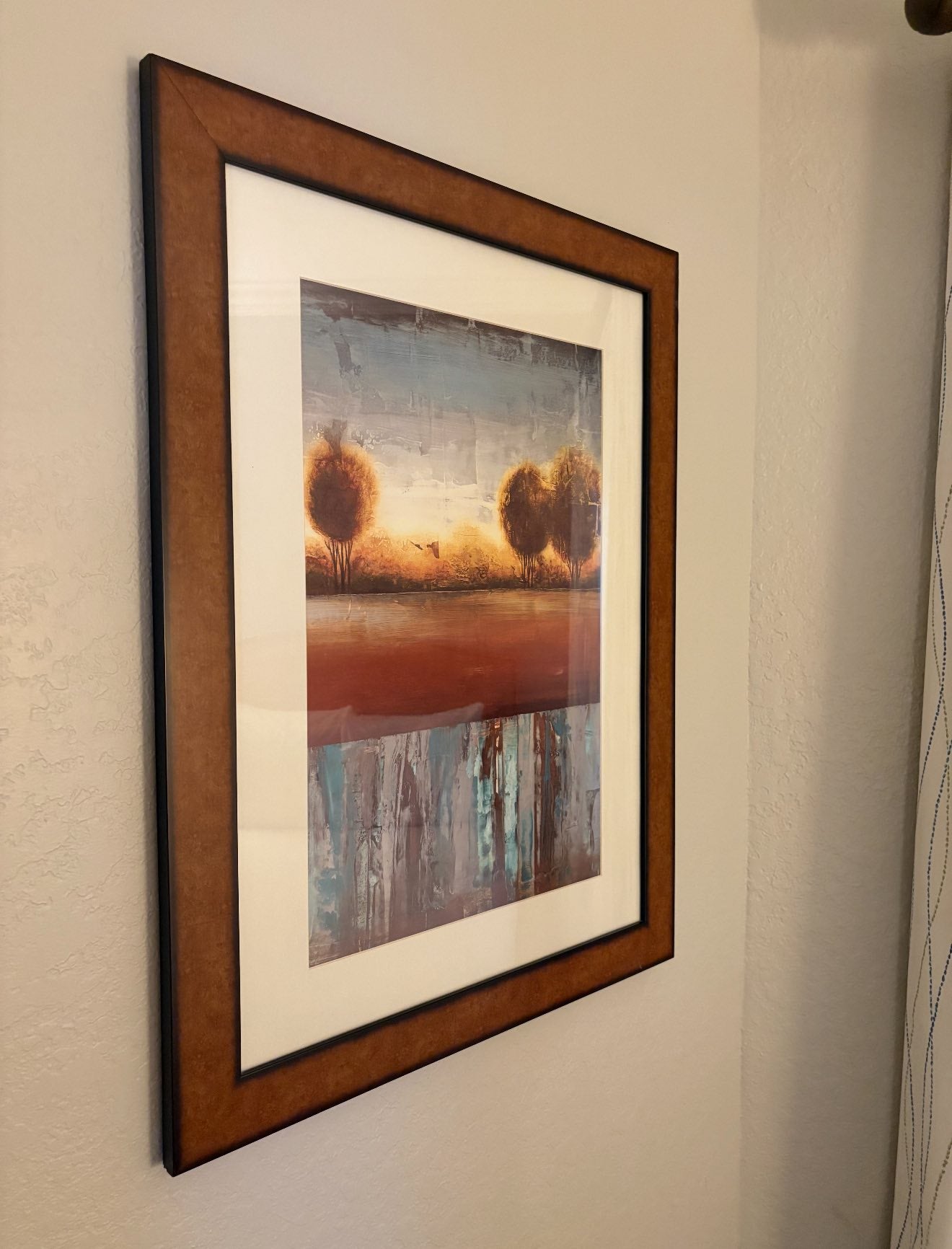Landscape artwork wall décor from Reunion Resort Kissimmee FL hotel furniture liquidation package
