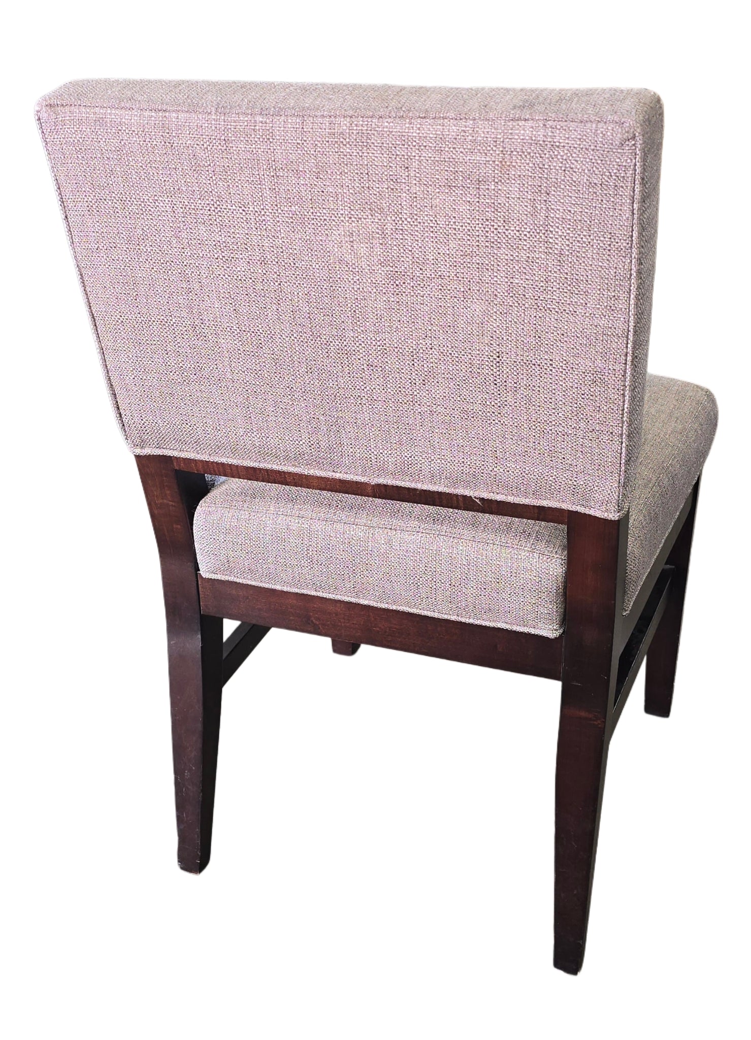 Gray Upholstered Dining Chair