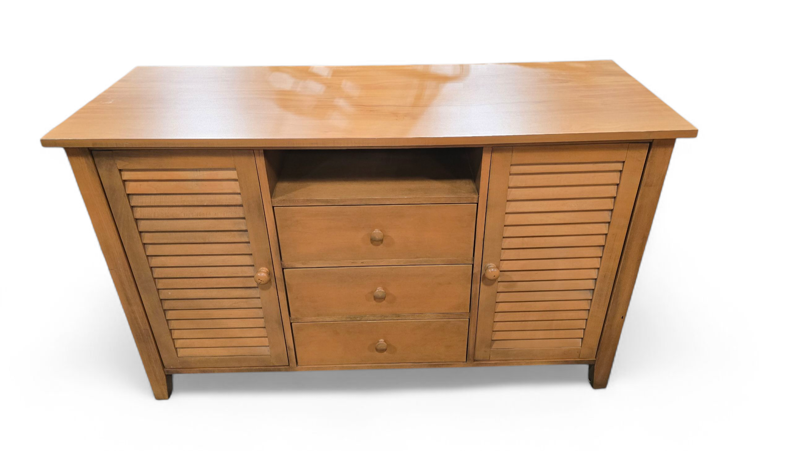 SHL 3-drawer dresser with cabinets quality used resort furniture