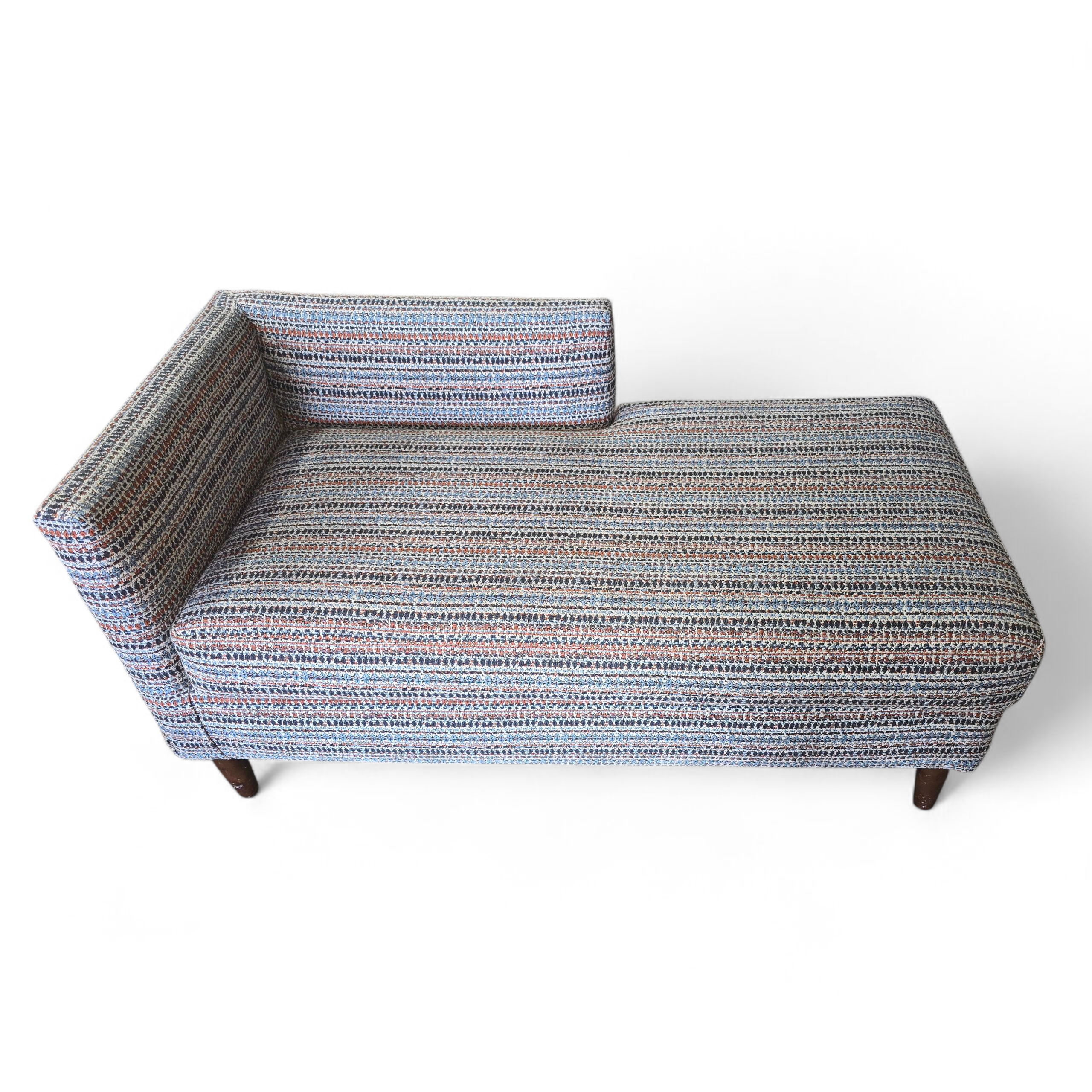 SHL resort-sourced chaise lounge fabric detail, used, very good condition