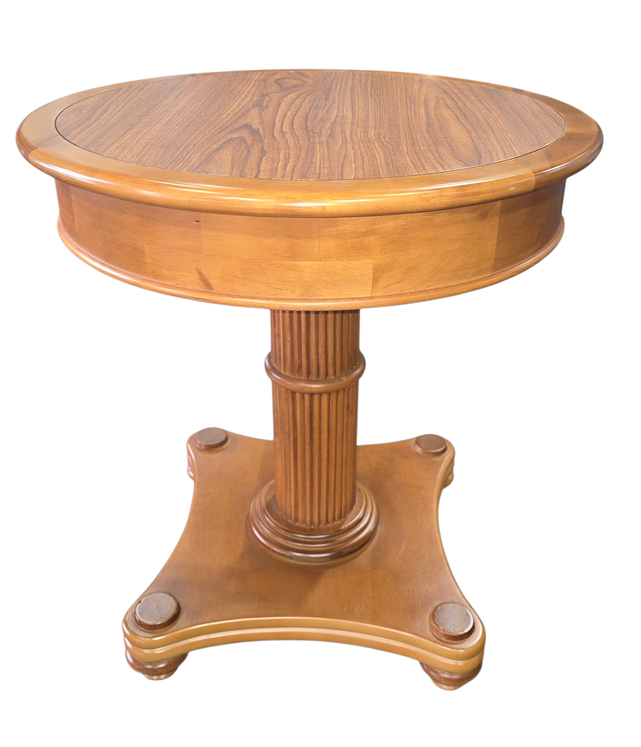 Pedestal Side Table