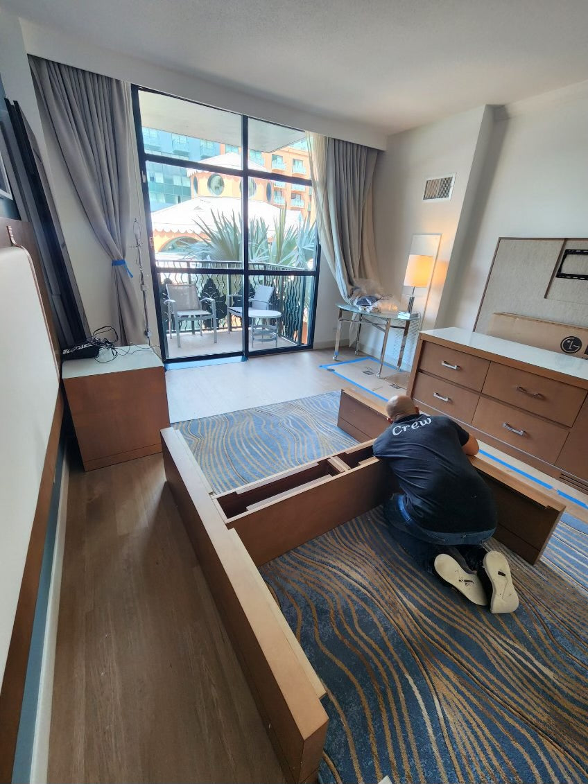 SHL installation project at Swan Disney hotel in Lake Buena Vista Florida