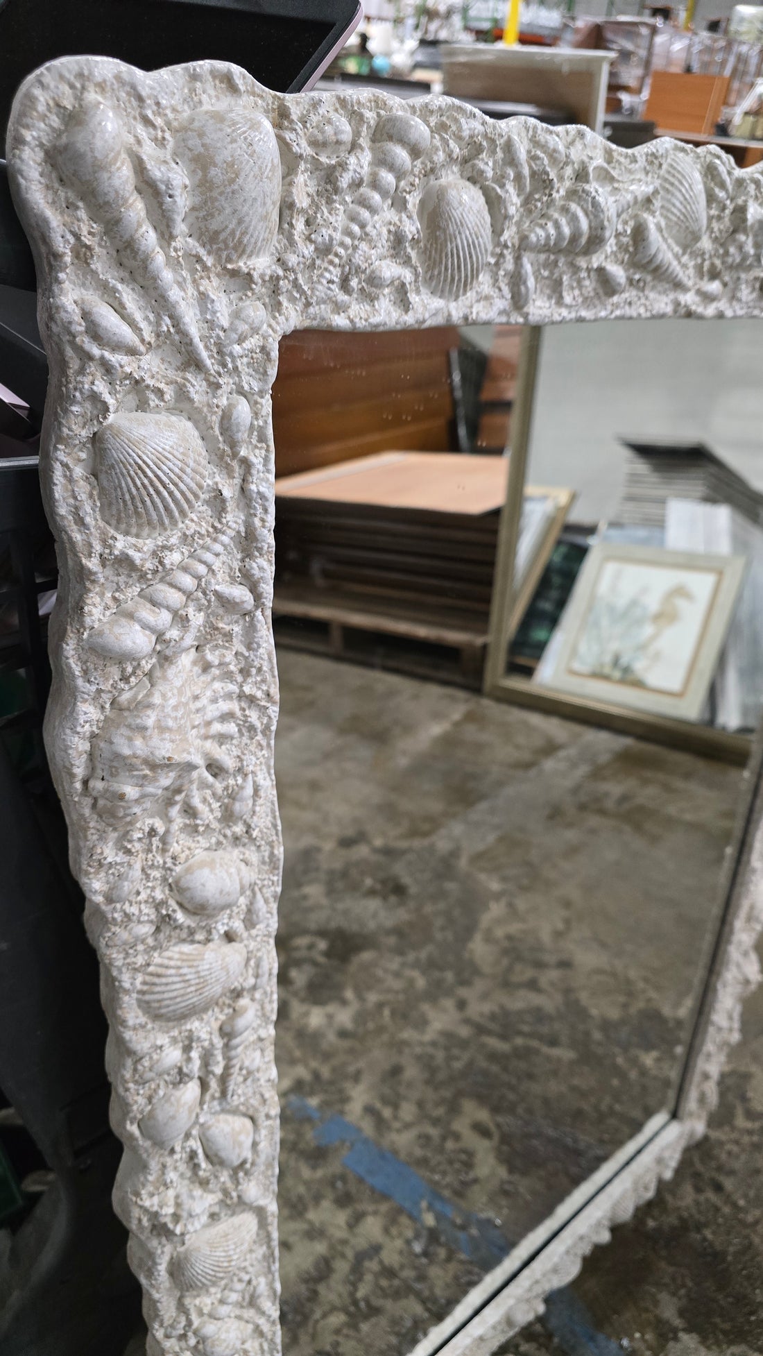 29" X 41" Shell Mirror