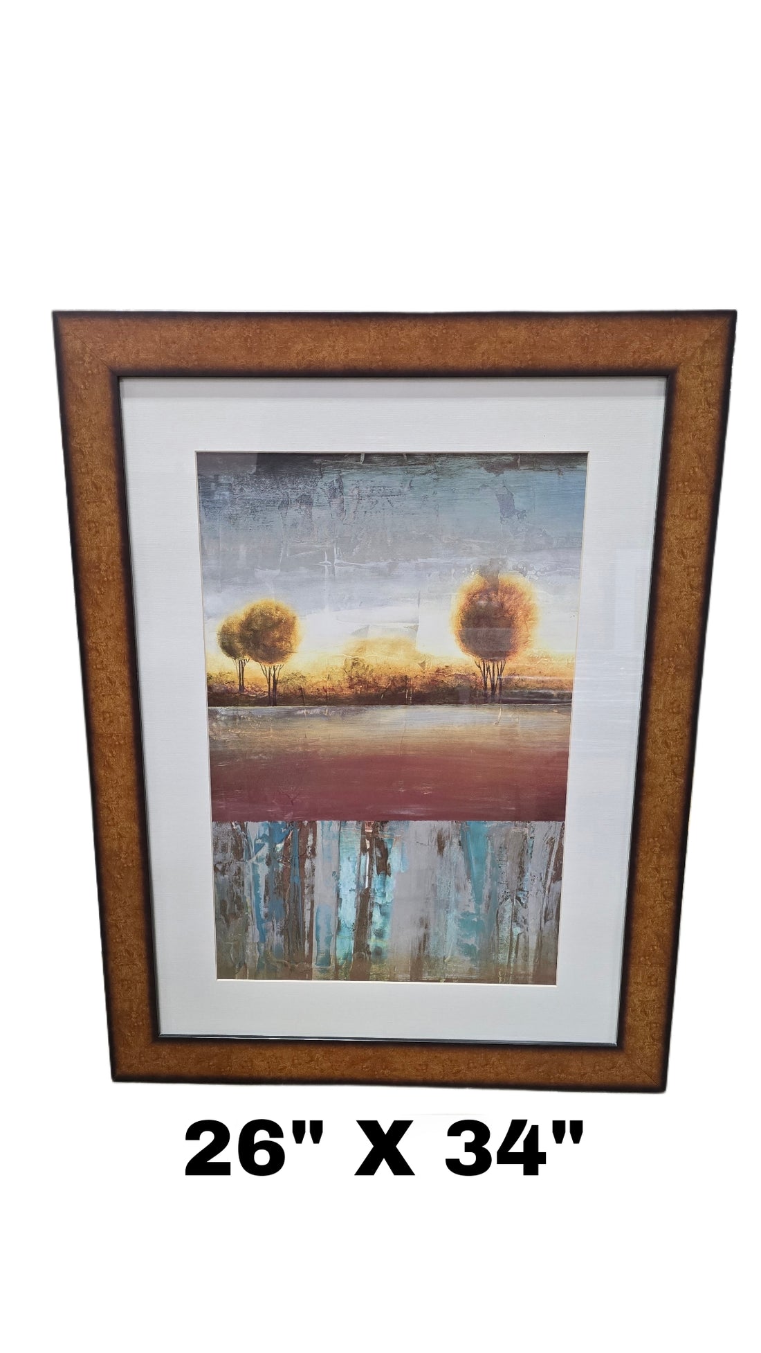 Pre-Owned Hotel Wall Art | 26x34 Lake Landscape, Cartersville
