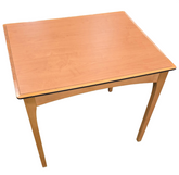 36 x 30 x 30 wooden dining table, classic design, available at Southern Hospitality Liquidation Cartersville GA