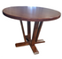 42 inch round wooden dining table, 30 inches tall, available at Southern Hospitality Liquidation in Cartersville GA