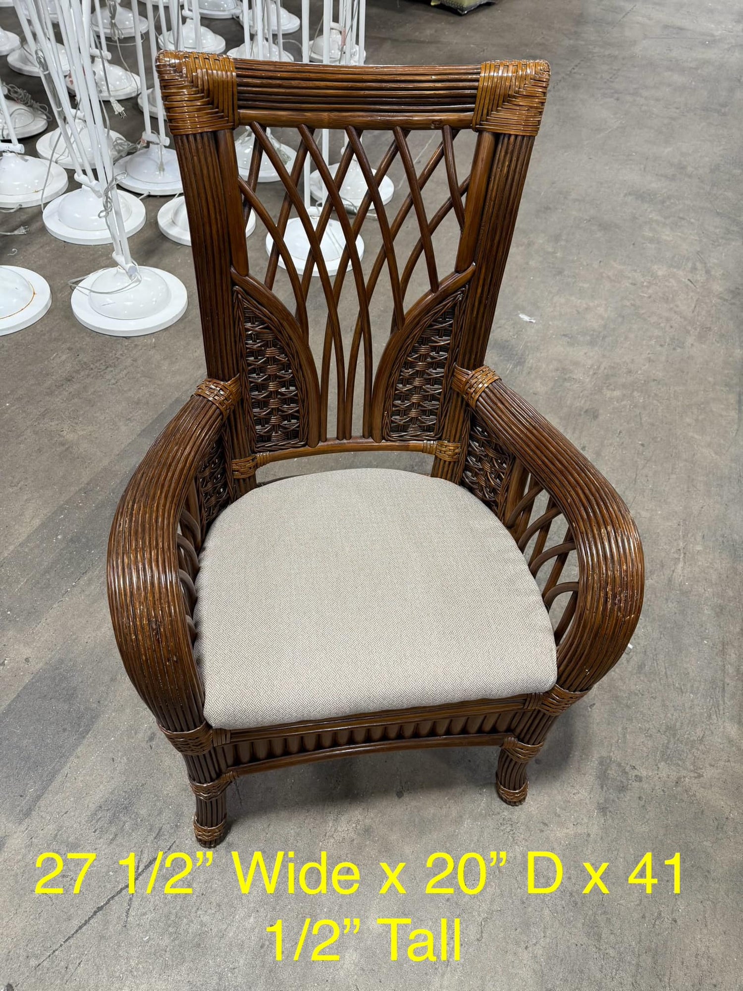 Wicker Accent Chair