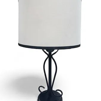 Iron Black Lamp