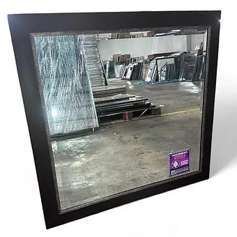 Black Framed Large Wall Mirror Used available in Cartersville Georgia.