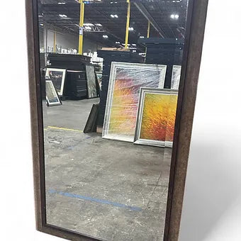 30 X 49 Brown Large Wall Mirror