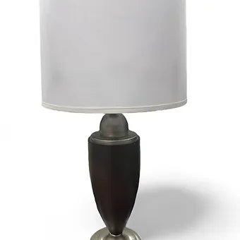 Brown And Silver Lamp