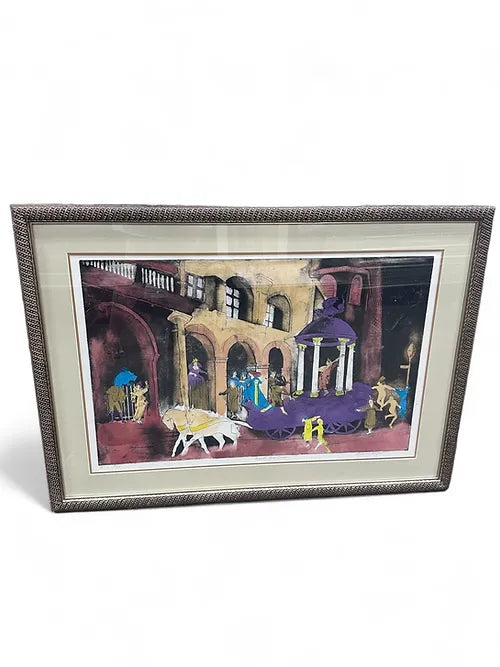 42.5 X 30 Historic Mardi Gras Art