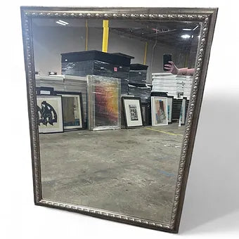 38.5 X 49 Chrome Mirror