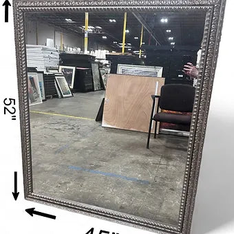 45 X 52 Silver Decorative Mirror