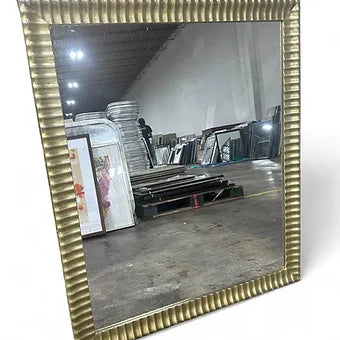 36 X 41 Gold Decorative Wall Mirror