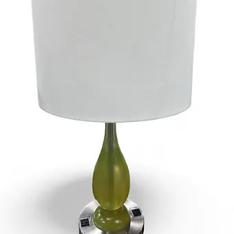 Green Glass Lamp