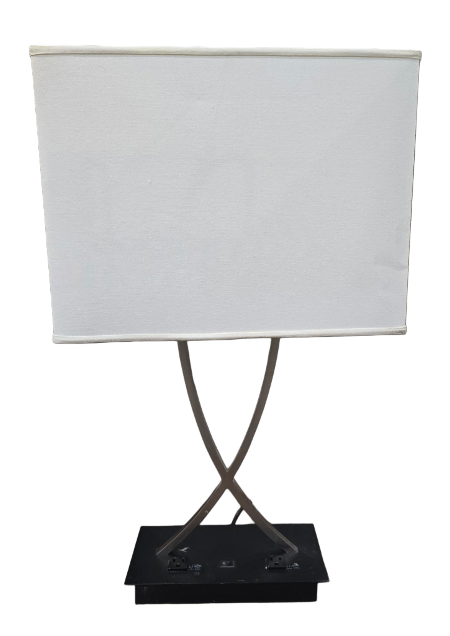 Silver Table Lamp