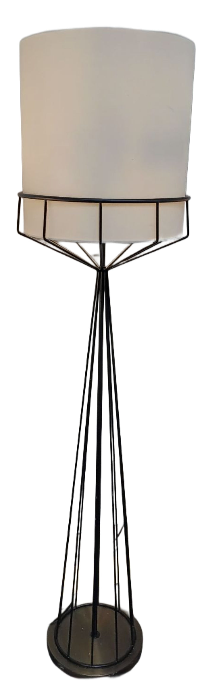 Black Metal Floor Lamp