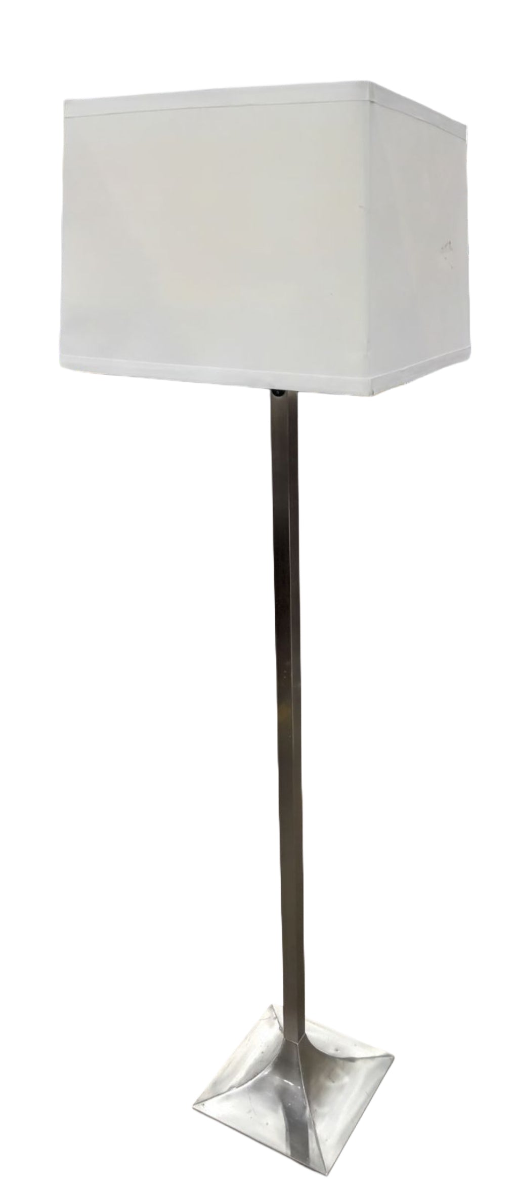 Silver Floor Lamp