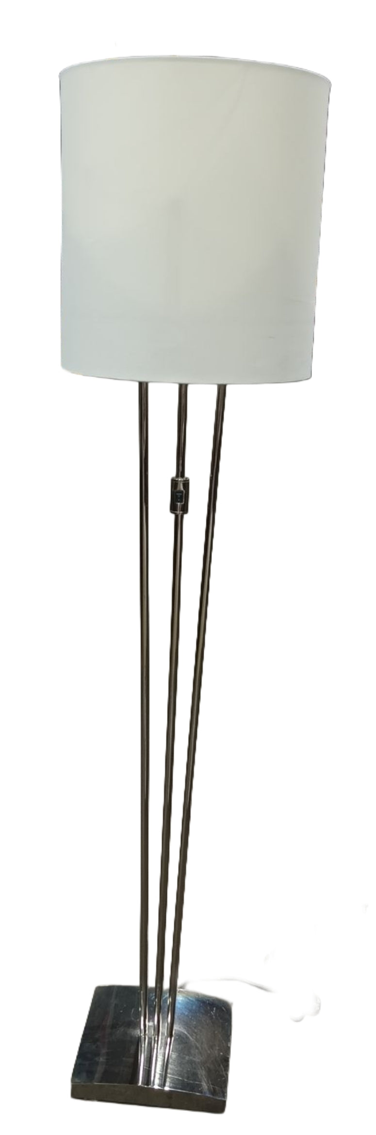 Chrome Floor Lamp With Easy ON/OFF Switch