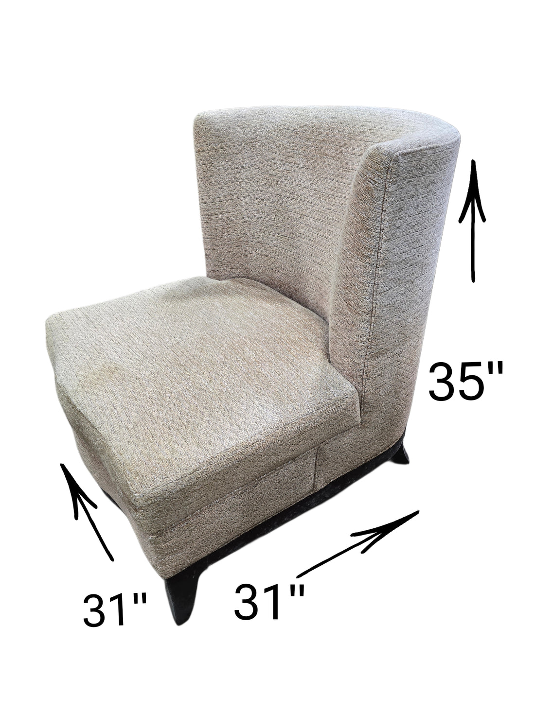 Beige Accent Chair