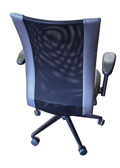 Rolling Desk Chair- Black/Mesh