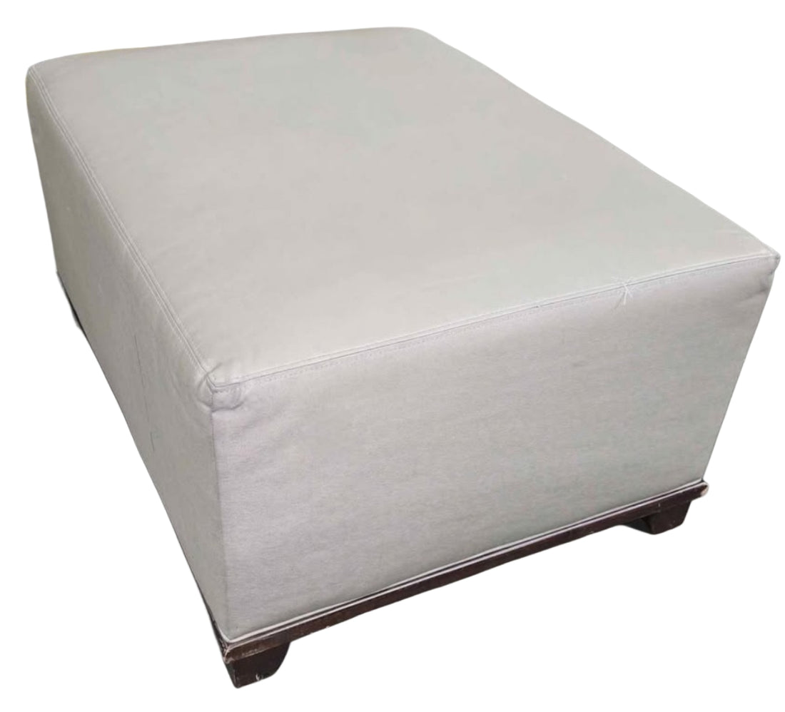 Grey/Beige Ottoman