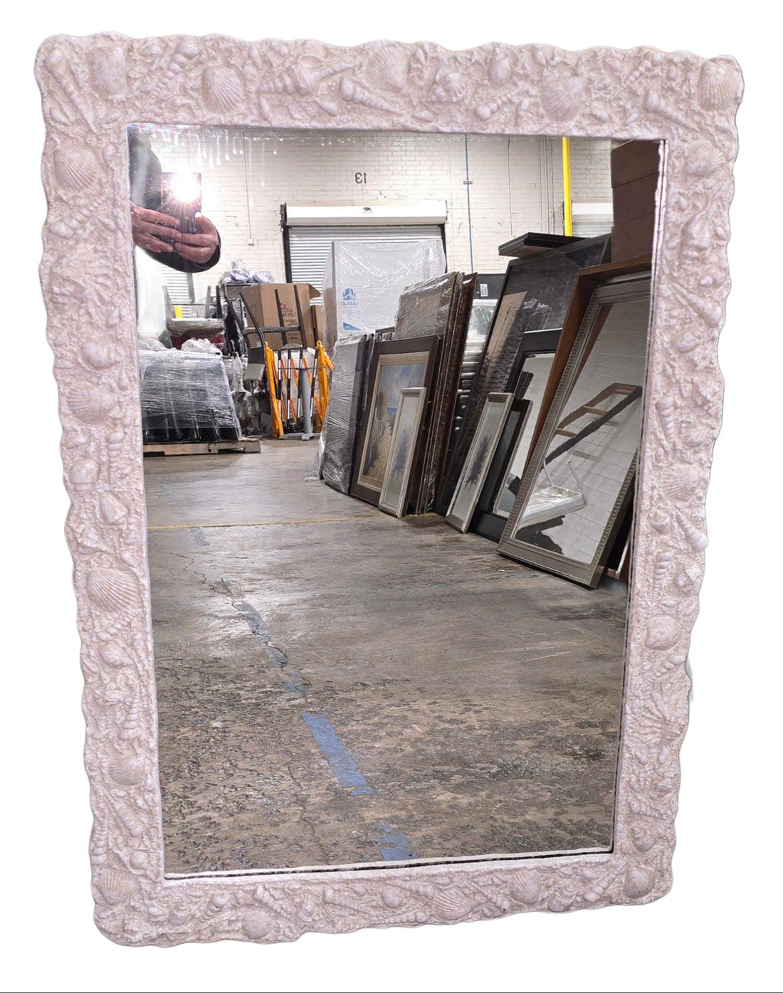 29" X 41" Shell Mirror