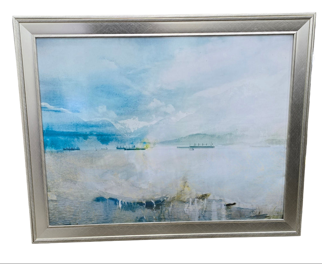 41" X 33" Distant Ships Art
