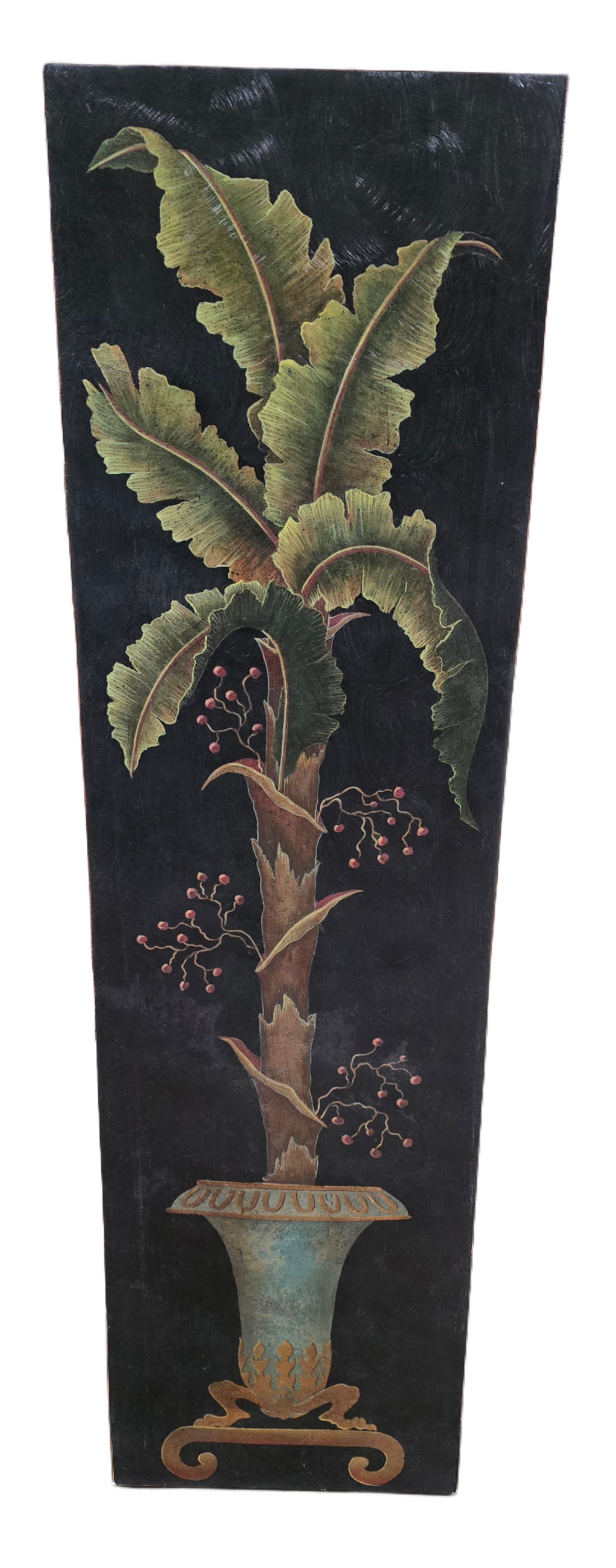 12 3/4" X 44 3/4" Palm Art