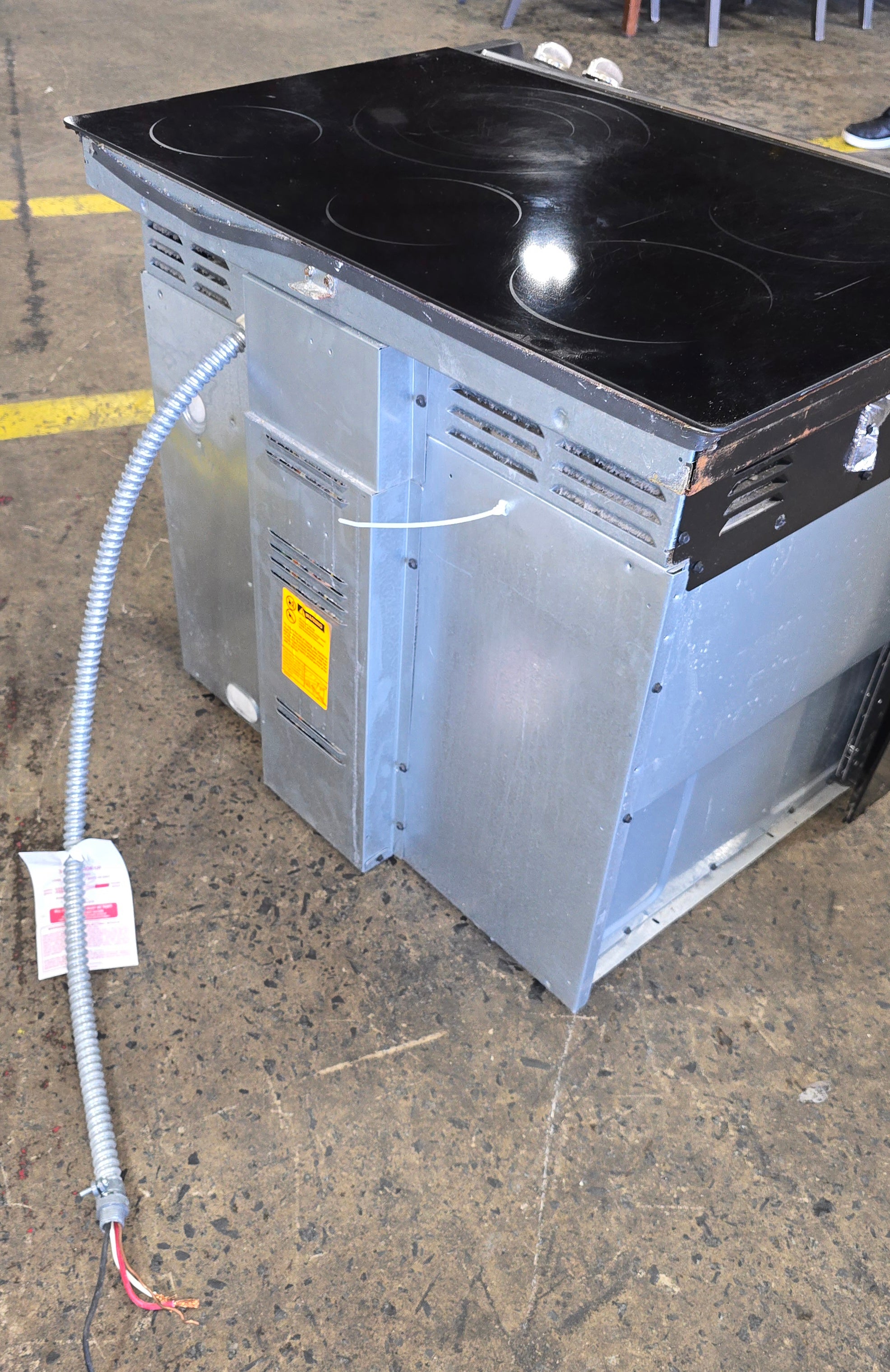 GE Profile electric range used in good condition