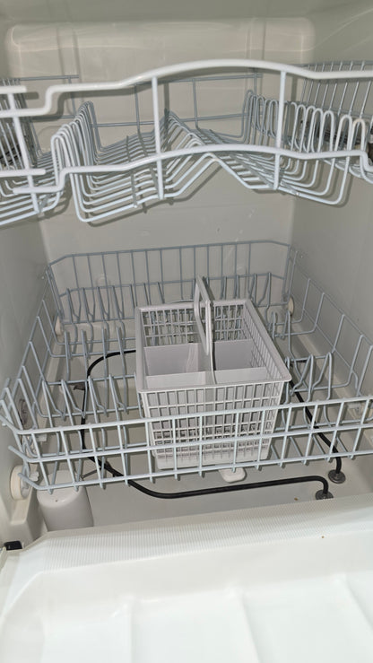 GE white dishwasher used in very good condition