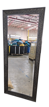 Full view of dressing mirror suitable for bedroom or entryway