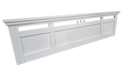 SHL angled view of white headboard 81.5 x 22