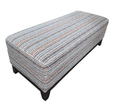 Modern rectangular ottoman bench in good condition