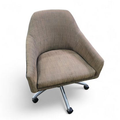 SHL front view of rolling office chair, used and in good condition