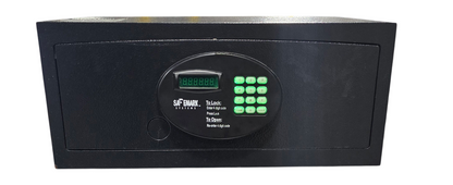 Front view of Safemark hospitality safe