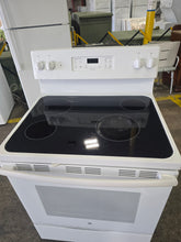 Used GE 30 inch electric range ceramic glass cooktop SHL
