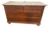 SHL quality used cherry TV dresser with genuine granite top and four storage drawers